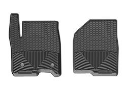 Floor Mats, Front Seat, Thermoplastic, Black, Chevy, GMC, Pair