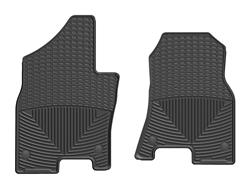 Floor Mats, Weather Tech, All Weather, Thermoplastic, Black, Front Seat, Pair
