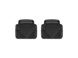 Floor Mats, Second Seat Area, Thermoplastic, Black, Pair