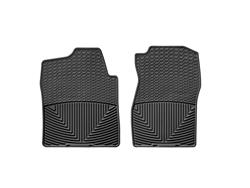 Floor Mats, Front Seat Area, Thermoplastic, Black, Pair