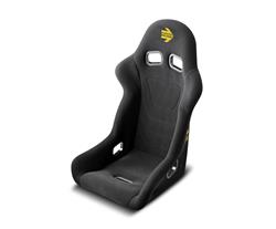 Racing Seat, Start, Highback Bucket, Fiberglass, Fabric, Black, 34.646 in. Height, FIA-8855-1999 Certified, Each