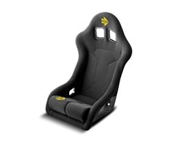 Racing Seat, Super Cup, Highback Bucket, Fiberglass, Fabric, Black, 34.646 in. Height, FIA-8855-1999 Certified, Each