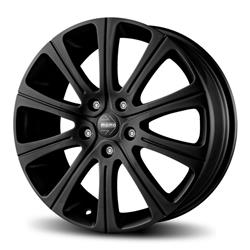 17x7.0 WIN2 5x112 ET45 BS5.77 Satin BLK 73.1