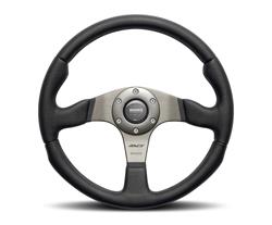 Steering Wheel, Race Series, Leather, Aluminum, Anthracite, Each