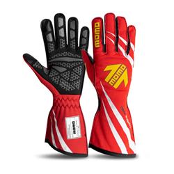 Driving Gloves, Corsa Pro, Small, Two Layer, Red, Nomex, FIA 8856-2018, Pair