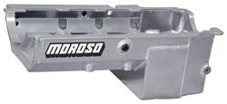 Oil Pan, Aluminum, Natural, 6 qt., Stroker Clearanced, Chevy, Big Block, Each
