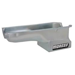 Oil Pan, Steel, Clear Zinc, 7 qt., Oldsmobile, V8, 260-455, Each