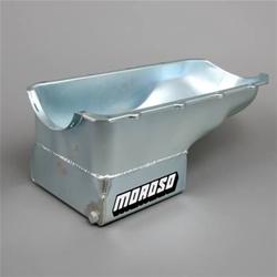 Oil Pan, Steel, Clear Zinc, 7 qt., Pontiac, V8, Each