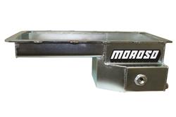 Oil Pan, Wet Sump Road Race Baffled, Rear Sump, 7.5 qt. Capacity, Aluminum, Natural, 6.625 in. Depth, Ford, 5.0L, Engine Swap, Each