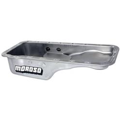 Oil Pan, Steel, Clear Zinc, 5 qt., Ford, Big Block FE, Each