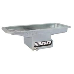 Oil Pan, Steel, Clear Zinc, 7 qt., Chrysler, Dodge, Plymouth, Big Block, B/RB/Hemi, Each