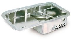 Oil Pan, Aluminum, Natural, 5 qt., for use on Acura®/Honda®, 1.6/1.8L, Each