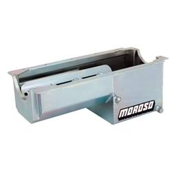 Oil Pan, Drag Race, 7 qt., Wet, 8.25 in. Deep, Windage Tray, Iron Eagle Block, Small Block Chevy, Each