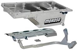 Oil Pan, Aluminum, Natural, 6 qt., Chevy, Small Block, LS1, Each