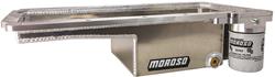 Oil Pan, Road Race, Aluminum, Natural, 6 Quart Capacity, 4.875 in. Deep, Chevy, LS, Each