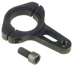 Distributor Hold-Down Clamp, Billet Steel, Black, Bolt Mount, Chevy, Small Block/Big Block/90 V6, Each