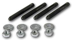 Carburetor Studs, Steel, Zinc Plated, 5/16-18/24 in. x 2.500 in. Long, Set of 4