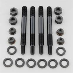 Windage Tray Stud Kit, 8740 Chromoly, Black Oxide, Ford, 351W, Set of 4