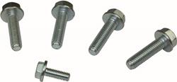 Oil Pump Fasteners, Steel, Zinc, Hex Head, Chevy LS, Set of 5