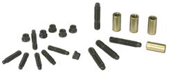 Stud Kit, Bullet Nose Oil Pan, Grade 8, Qty 10 with Nuts