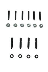 Oil Pan Studs, Grade 8 Steel, Black Oxide Finish, SBC, Dart Spread Rail, Kit