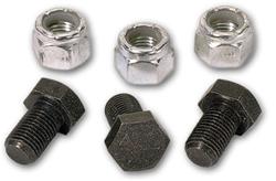 Torque Converter Bolts, 3/8-24 in., Hex Head, Steel, Buick, Chevy, Oldsmobile, Pontiac, TH350, TH400, Kit