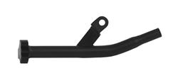 Transmission Dipstick, Tube, Locking, Short Dragster-style, Bellhousing Mount, Black, Chevy, Powerglide, Set