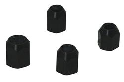 Lug Nuts, Drag Race, Conical Seat, Open End Design, Steel, Black Oxide, 5/8-18 in. Thread Size, Set of 5