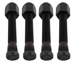 Wheel Stud and Lug Nuts, 7/16 in.-20 RH, 0.480 in. Knurl, 2.875 in. Length, Set of 5