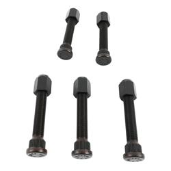 Wheel Stud and Lug Nuts, 1/2 in.-20 RH, 0.685 in. Knurl, 3.000 in. Length, Set of 5