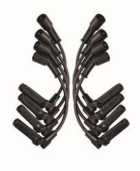 Spark Plug Wires, Ultra, 7mm, Black, 90 Degree Boots, Chevy, LS, LT, Set