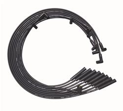 Spark Plug Wires, Ultra, BBM, Straight Boots, HEI, Black, Set