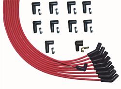 Spark Plug Wires, Ultra, Universal V8, HEI, 135 Degree Plug Boots, Red, Set