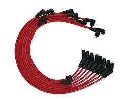 Spark Plug Wires, Ultra, Ford, Non-HEI, 135 Degree Plug Boots, Red, Set