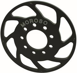 Crank Trigger Wheel, 8" Diameter and 5-3/4" Register, Is the same crank trigger wheel that Is used in Moroso Ultra Series crank trigger Kits