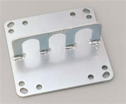 Engine Lift Plate, Holley and Quadrajet Mounting Bolt Patterns, 3/16 in. Steel, Each