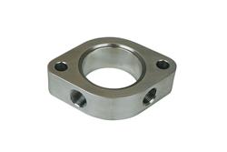 Thermostat Spacer, Billet Aluminum, Natural, 1 in. Thick, Chevy, Small Block, Big Block, Each