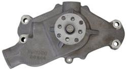 Water Pump, Mechanical, Short, High-Volume, Aluminum, Natural, Chevy, Small Block, Each