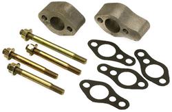 Spacer Kit, Water Pump, Aluminum, Natural, Chevy, Small Block, Kit