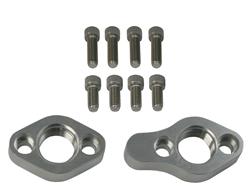 Spacer Kit, Water Pump, Aluminum, Natural, Chevy, Small Block, Pair