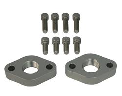 Spacer Kit, Water Pump, Aluminum, Natural, Chevy, Big Block, Pair