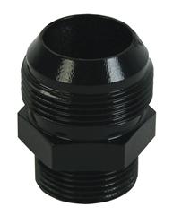 Fitting, Reducer, AN to AN, Straight, Billet Aluminum, Black Anodized, -16 AN, -20 AN, Each