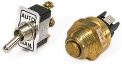 Thermostatic Switch, Sending Unit Included, 160 Degrees F On/140 Degrees F Off, Kit