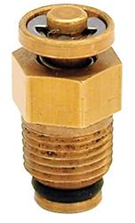 Bleed Valve, Brass, 1/8 in. NPT, Each