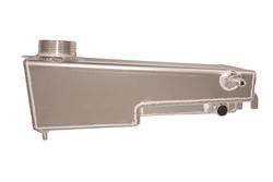 Coolant Expansion Tanks, Aluminum, Fabricated, Bolt-In, Natural, Chevrolet, Each