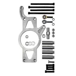 Alternator Bracket, Aluminum, Natural, Meziere Electric Water Pump, Chevy, Small Block, Kit