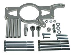 Alternator Bracket, Aluminum, Natural, Meziere Electric Water Pump, Chevy, Big Block, Kit