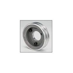 Crankshaft Pulley, V-Belt, 2-Groove, 5.4 in., Aluminum, Natural, Chevy, Big Block, Short Pump, Each