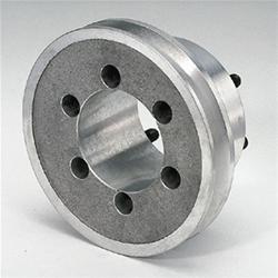 Crankshaft Pulley, V-Belt, 1-Groove, 5 in., Aluminum, Natural, Mopar, Big Block/Small Block/Hemi, Each