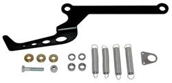 Throttle Return Spring, Black Powdercoated, Dual Spring, Bracket for Holley 4150/4150 HP, Kit